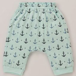 Ollypop Sinker Full Length Leggings Anchor Print - Sea Blue-picture-47