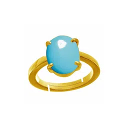 RRVGEM Unisex Blue Brass Finger Ring-picture-50