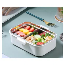 FunBlast Insulated Lunch Box - White image 4