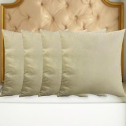 IVAZA Unisex Beige Cushion Covers-picture-24