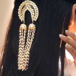 Rubans Women Beaded Hair Accessory Set-image-37