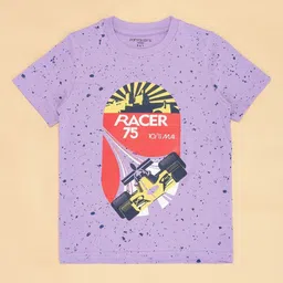 Pantaloons Junior Boys Graphic Printed Round Neck Cotton T-shirt-picture-22