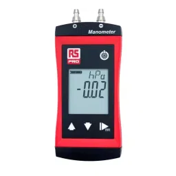 RS PRO RS 1107 Differential Manometer With 2 Pressure Port/s, Max Pressure Measurement 200mbar Model No 2050963-picture-46
