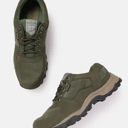 Woodland Men Everyday Leather Sneakers-image-29