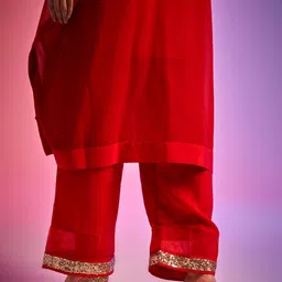 Gulabo by Abu Sandeep Women Relaxed Trousers image 3