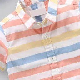 DUTT CREATION Boys Pack Of 2 Classic Printed Spread Collar Cotton Shirts image 3