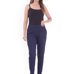 Neelokurti Women Regular Fit Mid-Rise Chinos Trousers image 4