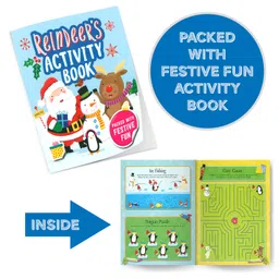 parragon Reindeer's Activity Bag (Sticker Colouring Grab Bag) | Fun Activity Colouring Book For Children | For 4 to 6 Year Olds-picture-23