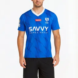 dostitch Men Neymar Printed V-Neck Dri-FIT T-shirt-picture-32