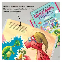 hellofriend books My First Amazing Dinosaurs Story Book with Bestime Fun and Colorful for Kids, Children and Toddlers - Language-English image 3