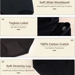 Diving Deep Women Plus Size Pack of 2 Cotton Hipster Briefs image 3