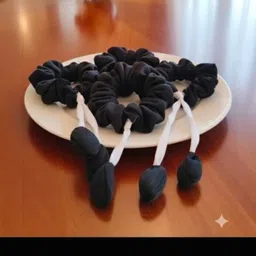 NAVMAV Women Set of 2 Ponytail Holders image 2