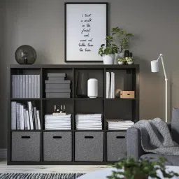 ikea bläddra Box, grey, 33x38x33 cm image 4