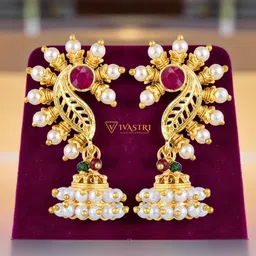 VIVASTRI Contemporary Drop Earrings-picture-15