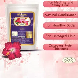 Biotic Set Of 5 Amla Reetha Shikakai Bhringraj Hibiscus Hair Mask Powder - 100 g Each image 3