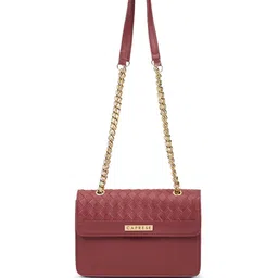 Caprese Textured Shoulder Bag-image-92