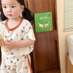 LULU & SKY Unisex Kids Printed Night suit-picture-7
