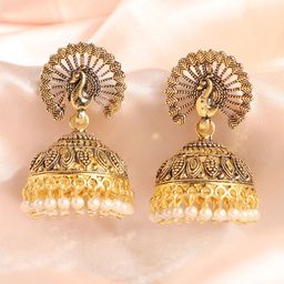 Anouk Contemporary Jhumkas Earrings-picture-19