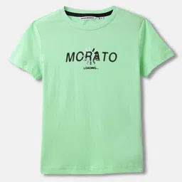 Antony Morato Boys Typography Printed Applique T-shirt-picture-48