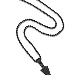 Teeragaj Unisex Stainless Steel Arrow Shaped Pendant With Chain-picture-19