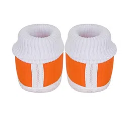 NESKA MODA Unisex Kids Set Of 3 Cotton Belly booties image 4