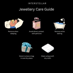 INTERSTELLAR Women Gold-Plated Stainless Steel Cubic Zirconia Pendant image 4