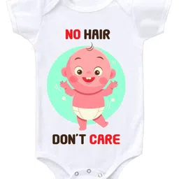 KNITROOT Short Sleeves Don't Care Print Onesie - White-picture-10