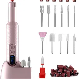 venzina Cordless Nail Drill Machine with Drill Bit Kit,Nail Drill Machine for Gel Nail-picture-15