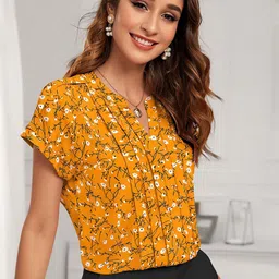 CORSICA Geometric Print Extended Sleeves Top image 3