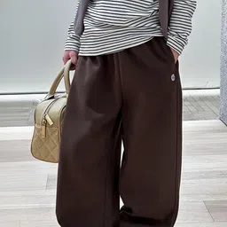 LULU & SKY Girls High-Rise Easy Wash Trousers-picture-11