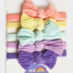 MiArcus Girls Set of 5 Ponytail Holders-picture-47