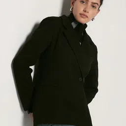 Vero Moda Notched Lapel Collar Single Breasted Blazer image 3