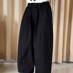 LULU & SKY Girls High-Rise Easy Wash Trousers image 2