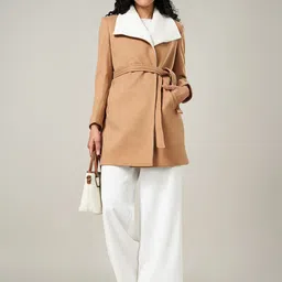 Annabelle by Pantaloons Women Longline Open Front Jacket image 5