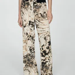 MANGO Women Animal Printed Trousers-picture-42