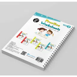 vishv books Practice Worksheets Level C Term 1 Book - English Hindi image 2