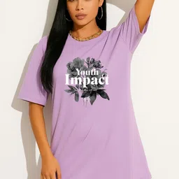 Moda Rapido Women Printed T-shirt image 2