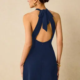 KATECLO Halter Neck Sheath Mini Dress image 2