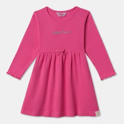 R&B Girls Bow Detail Fit & Flare Dress-picture-51