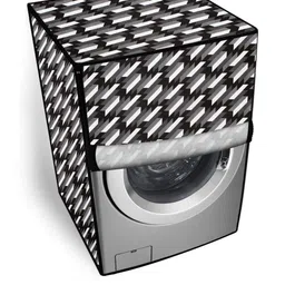 The Furnishing Tree Brown PVC Washing Machine Covers-picture-34