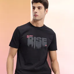HRX by Hrithik Roshan Typography Printed Regular Fit Lifestyle T-shirt-picture-39