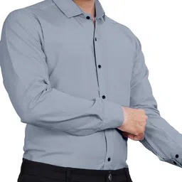 Moda Rapido Men Cotton Blend Regular Fit Full Sleeve Shirt-picture-11