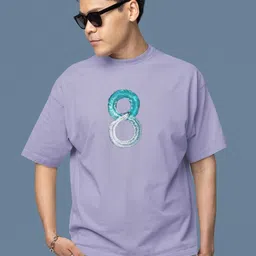 Elibolz Men Printed Drop-Shoulder Sleeves Bio Finish T-shirt-picture-28