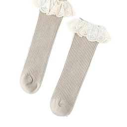 EL REGALO Girls Striped Calf Length Socks-picture-5