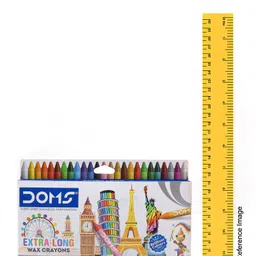 Doms Long Wax Crayons - Pack Of 24 Shades image 3