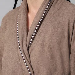 lacylook Brown Medium Bath Robe image 3