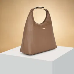 Forever Glam by Pantaloons Colourblocked PU Structured Shoulder Bag with Applique-picture-18