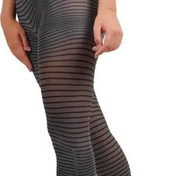 OGIMI- Ohh Give me striped Sheered Thigh Stockings-image-44