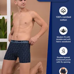 Dollar Pack Of 10 Assorted Pure Cotton Trunks MLHTR-06-P-ASSORT-PO10 image 4