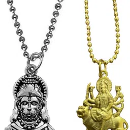 JAGSUN Silver-Plated Geometric Pendants with Chains-picture-46